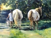 Taking A Walk, oil, 15 x 30,__ 1675.00